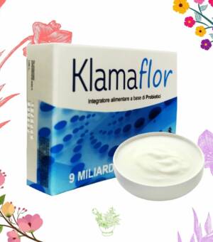 Klamaflor integratore di Probiotici + Alga klamath