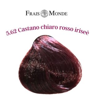 Tinta Capelli Naturale Castano Chiaro Rosso Irisée FRAIS MONDE