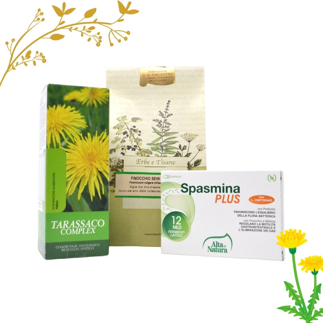 Tarassaco Complex + Spasmina Plus