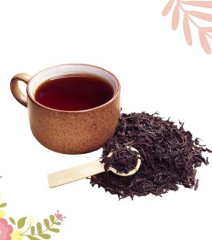 tè nero ceylon in foglia