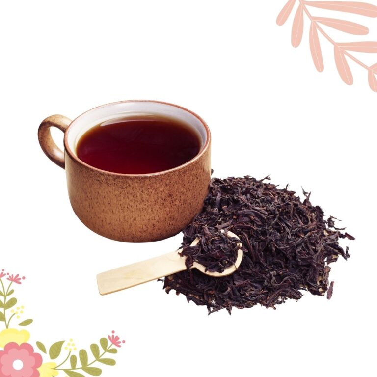tè nero ceylon in foglia